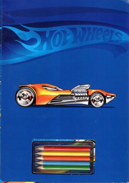Hot Wheels - Silhuetas para Pintar