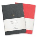 A Notebook For Bad Ideas - Red/plain