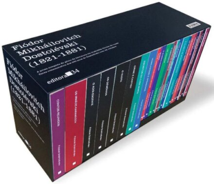 Dostoiévski prosa completa caixa com 24 vols