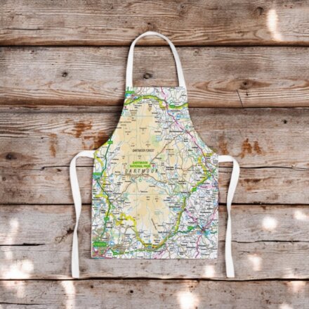 OS Map Kids Apron - Dartmoor National Park
