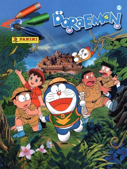 DORAEMON (PINTA Y COLOREA)