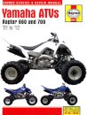 Yamaha Raptor 660 & 700 ATVs (01 - 12) Haynes Repair Manual