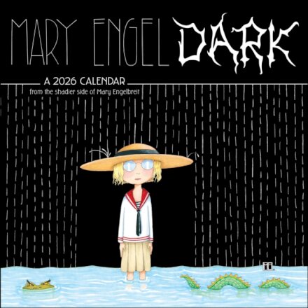 Mary EngelDark 2026 Wall Calendar