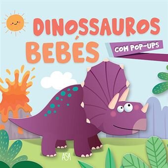 Dinossauros bebés com pop-up