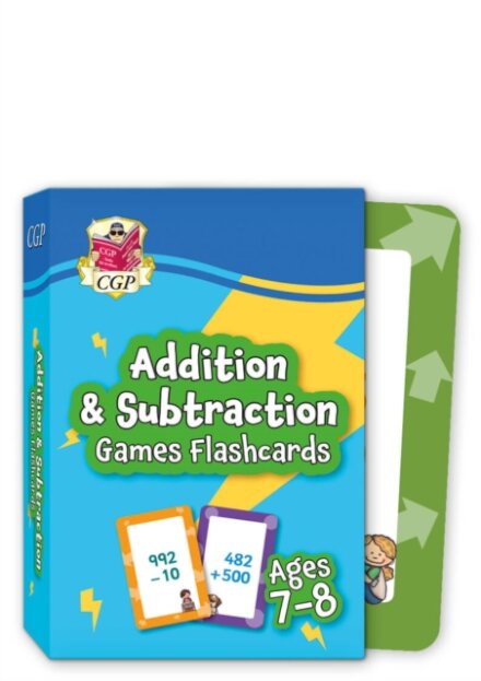Addition & Subtraction Games Flashcards for Ages 7-8 (Year 3)