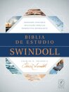 Biblia de estudio Swindoll NTV, SentiPiel, Cafe/Azul/Turques