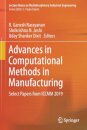 Advances in Computational Methods in Manufacturing