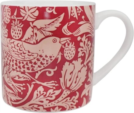 Mug Classic Boxed (310ml) - ACS William Morris (Raspberry)
