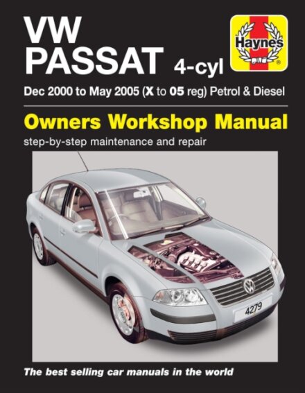 VW Passat Petrol & Diesel (Dec 00 - May 05) Haynes Repair Manual