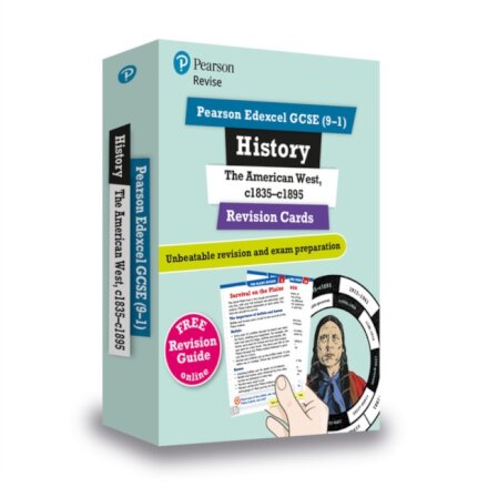 Pearson REVISE Edexcel GCSE History American West Revision Cards