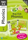Bug Club Phonics Learn at Home Pack 3, Phonics Sets 7-9 for ages 4-5 (Six stories + Parent Guide + Activity Book)