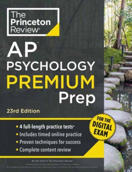 Princeton Review AP Psychology Premium Prep, 23rd Edition