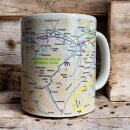 OS Map Ceramic Mug - Yorkshire Dales National Park