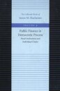 Public Finance in Democratic Process -- Fiscal Institutions & Individual Choice