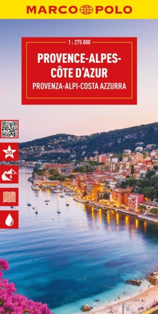 Provence Alps Cote D'Azur Marco Polo Map