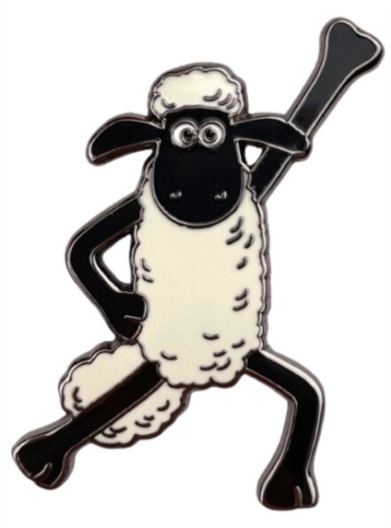 Shaun Dancing Pin Badge
