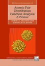 Atomic Pair Distribution Function Analysis