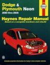 Dodge & Plymouth Neon (2000-2005) Haynes Repair Manual (USA)