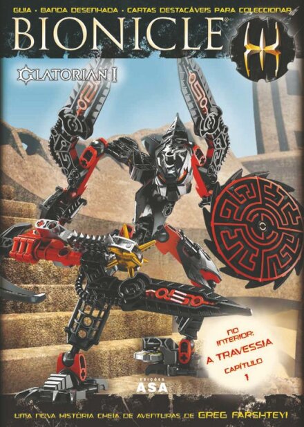 Glatorian I Lego Bionicle - Livros