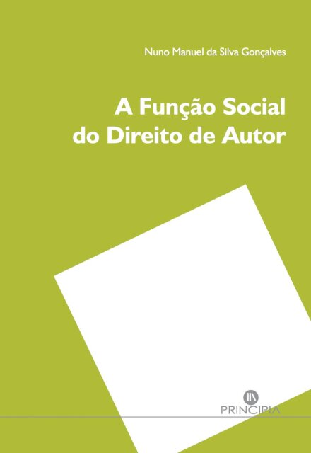 A Função Social do Direito de Autor