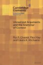 Unrealized Arguments and the Grammar of Context
