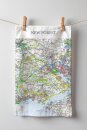 OS Map Tea-towel - New Forest National Park