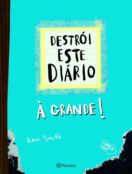 Destrói Este Diário À Grande - Capa Azul