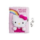 HELLO KITTY A5 PLUSH NOTEBOOK