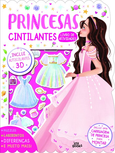 Princesas Cintilantes: Livro de Atividades