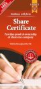 Share Certificate