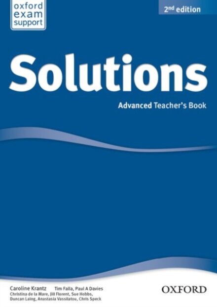 Solutions 2nd Edition Advanced Teacher's Book