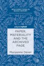 Paper, Materiality and the Archived Page