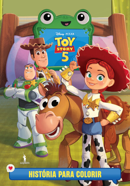 Toy Story 5: História para Colorir