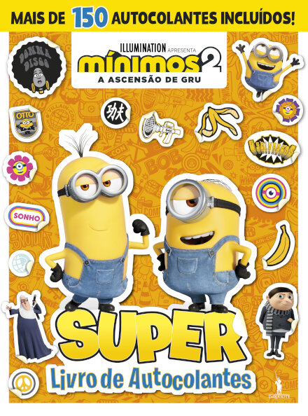 Mínimos 2: A Ascensão de Gru - Super Livro de Autocolantes