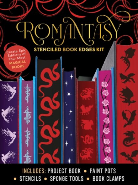 Romantasy Stenciled Book Edges Kit