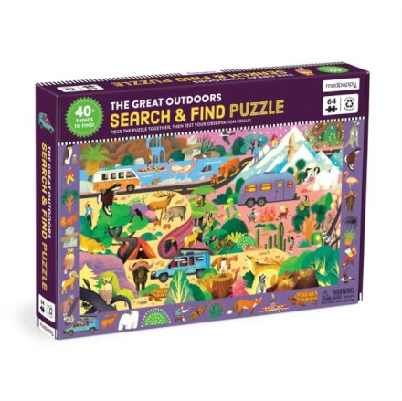 The Great Outdoors 64 piece Search and Find Puzzle