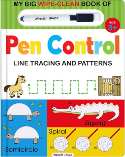 My Big Wipe And Clean Book of Pen Control for Kids