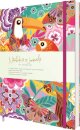 Car Pintos Birds, Butterflies & Flowers Notebook