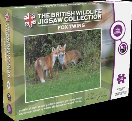 Fox Twins 500 Piece Puzzle