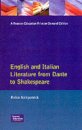 English and Italian Literature From Dante to Shakespeare