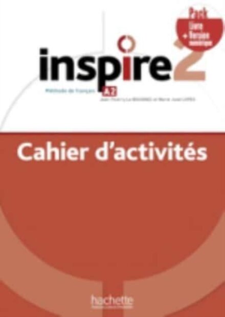 Inspire 2 Pack Cahier d'activités