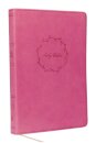 KJV Holy Bible: Value Large Print Thinline, Pink Leathersoft, Red Letter, Comfort Print: King James Version