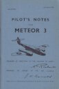 Meteor III Pilot's Notes