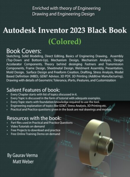 Autodesk Inventor 2023 Black Book (Colored)