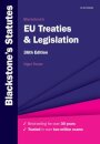 Blackstone's EU Treaties & Legislation 36th Edition