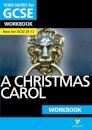 A Christmas Carol York Notes GCSE English Literature Workbook - for 2026, 2027 exams