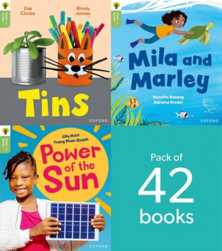 Oxford Reading Tree Green Sparks: Level 1 to Level 6 Singles Pack