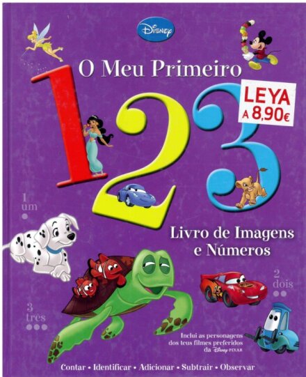 O Meu Primeiro 1 2 3 - Disney