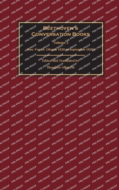 Beethoven's Conversation Books Volume 2