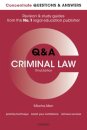 Concentrate Questions and Answers Criminal Law